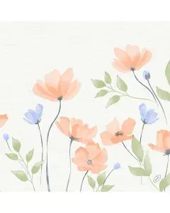 Dunisoft Stofligende Middagsserviet 60stk - Soft Tropics