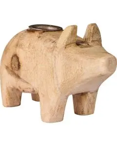 Stage t/2,2cm lys gris UNIKA træ m/metalindsats