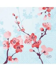 Duni Kaffeserviet 3-lags 50stk - Stargazing Rød