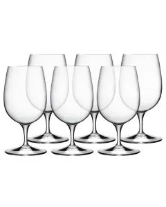 Luigi Bormioli Palace Ølglas på fod 42cl 6stk - Klar