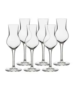 Luigi Bormioli Atelier Grappaglas 8cl 6stk