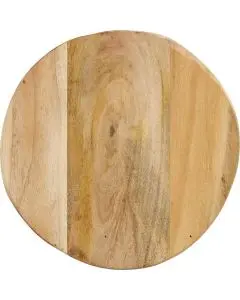 Dekobræt rund træ UNIKA - Lille