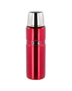 Thermos Stainless King Termoflaske 1,2L - Mørk Rød