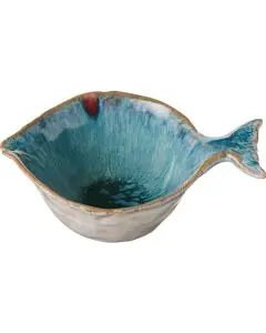 Vase m/ujævne riller clay