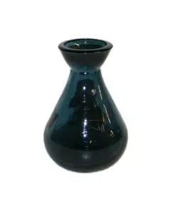 Vase Genbrugsglas Sort 11cm