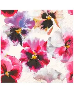 IHR Frokostserviet 3-lags 20stk - Viola White