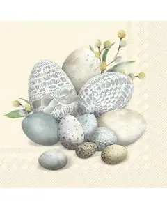 IHR Frokostserviet 3-lags 20stk -  Linnea White