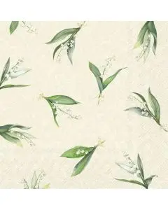 IHR Frokostserviet 3-lags 20stk - Pure Style Nature