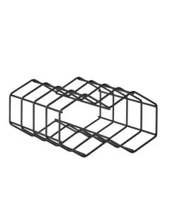 Zone Denmark Rocks Vinreol Tråd 22cm Sort