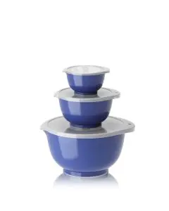 Rosti NEW Margrethe Røreskålesæt 6 dele 0,25 + 0,75 + 3 liter Electric blue