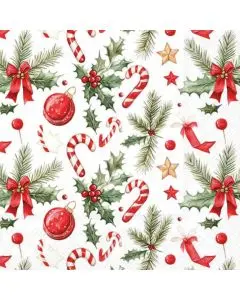 Ambiente Frokostserviet 3-lags 20stk - Christmas Elements