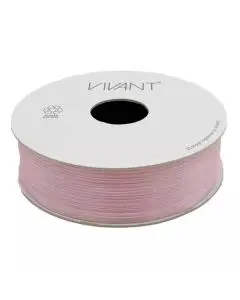 Satin Bånd 3mm x 50m - Rosa