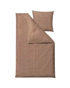 Södahl Vista Sengetøj 140x200cm - Warm Taupe