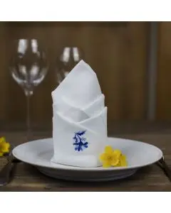 Langkilde & Søn Stofserviet m. Frøkenhat