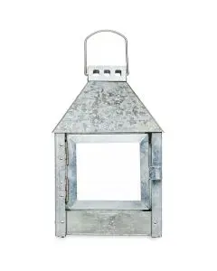 A2 Living Lanterne Mini Quadro 17x27,5cm - Galvaniseret Zink