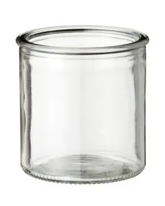 Ib Laursen Hannah Potte cylinderformet - Klart Glas