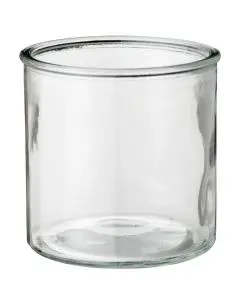 Ib Laursen Hannah Potte cylinderformet - Klart Glas