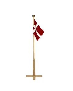 Langkilde & Søn Luksus flagstang i egetræ - 180cm