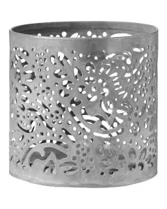 Lygte t/fyrfadslys m/mønster