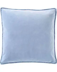 Pudebetræk velour 50x50cm cornflower