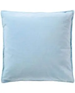 Pudebetræk velour 50x50cm nordic sky