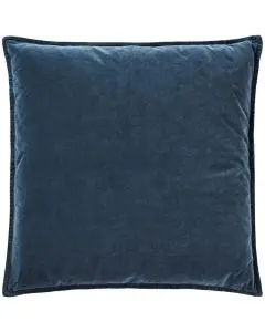Pudebetræk velour 50x50cm historical blue