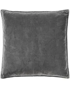 Pudebetræk velour 50x50cm thunder grey