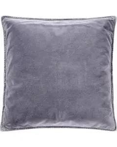 Pudebetræk velour 50x50cm purple ash