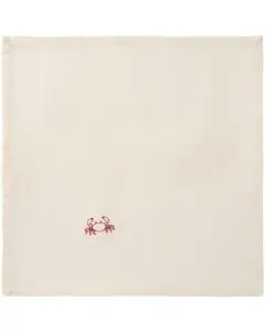 Ib Laursen Stofserviet Flora m/marguerit butter cream