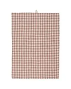 Viskestykke Mette malva m/naturfarvede små tern
