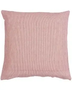 Pudebetræk Bea m/røde og natur mælkedrengestriber