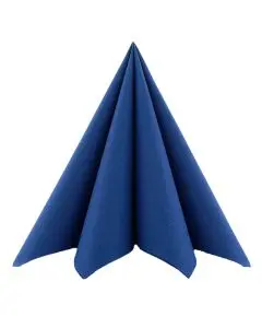 Sovie Stofligende Serviet 40x40cm 12stk – Mørkeblå