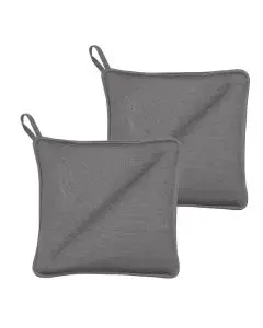Grydelapper Soft 2stk - Grå