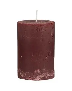 Rustik bloklys hør 6,8x10cm