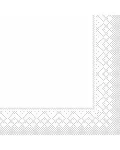 Sovie Frokostserviet 3-lags 20stk - Hvid