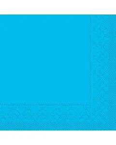 Sovie 33x33 3-lags 20stk serviet - Aquablå