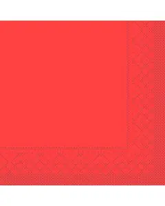 Sovie Frokostserviet 3-lags 20stk - Rød