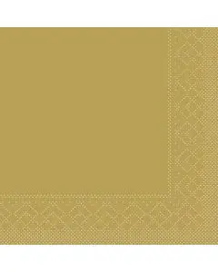 Sovie 40x40 3-lags 20stk serviet - Guld