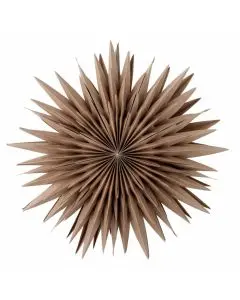 Bloomingville Elijas Stjerne m/lys - Brun