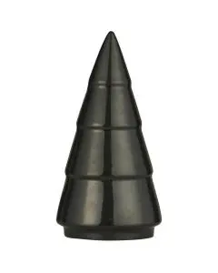 Juletræ stående brede riller langs