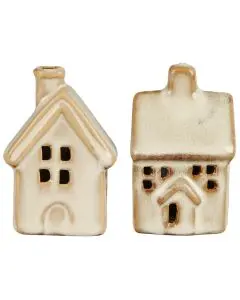 Ib Laursen Hjerte m/lomme på front 1stk. Rød eller Creme