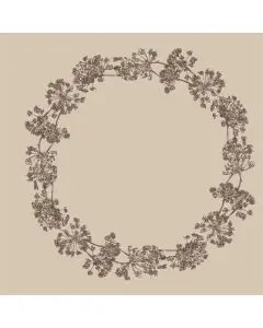 Ib Laursen Middagsserviet 3-lags 50stk - Efterårsblade 