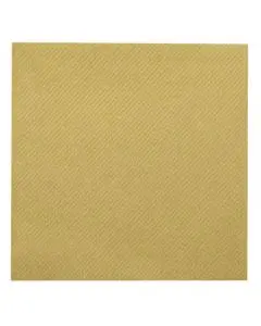 Mank Stofligende Kaffeserviet 100stk - Guld