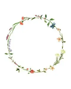 Mank Stofligende Middagsserviet 50stk - Kalina