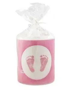 Bloklys 7,5x9,5cm - Baby Steps Girl