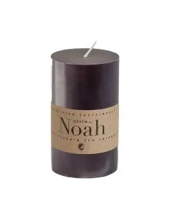 GreenByNoah Bloklys Sort - Økologisk lys 7x12cm