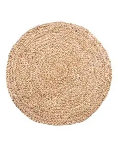Dækkeserviet jute Ø38cm - Natur