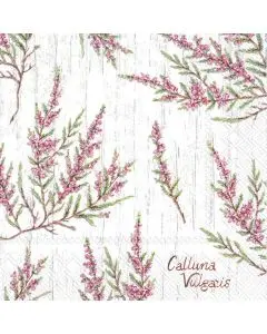 IHR Frokostserviet 3-lags 20stk - Calluna Vulgaris