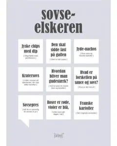 Dialægt kort - Sovseelskeren