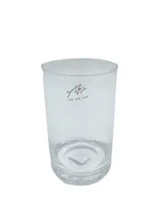 Vase glas cylinder ø9x15cm